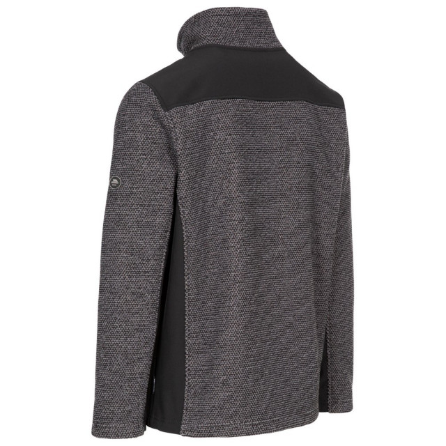 Trespass Heren farantino fleece jacket UTTP5258_darkgreystripe large