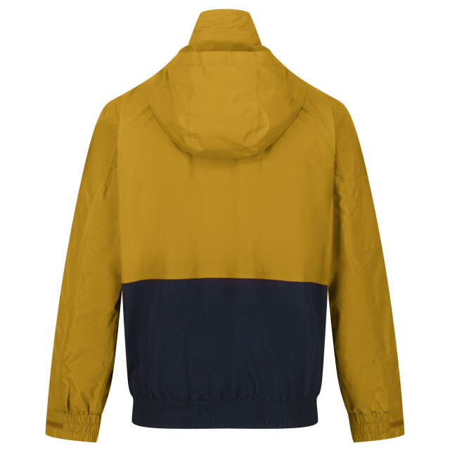 Regatta Heren feelding colour block waterdichte bomber jas UTRG7719_yellowgoldnavy large
