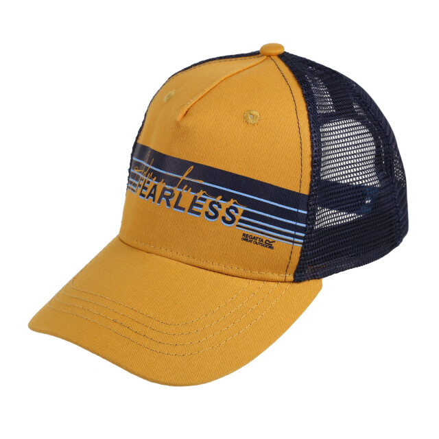 Regatta Kinder/kids tuyler trucker cap UTRG7342_yellowgoldnavy large