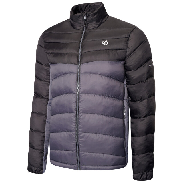 Dare2b Heren precipice geïsoleerde gewatteerde jas UTRG6499_blackebonygrey large