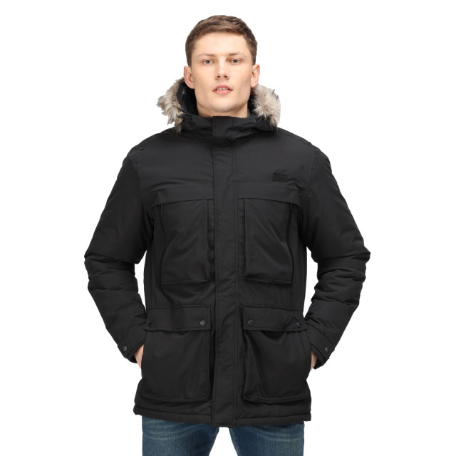 Regatta Volter waterdichte geïsoleerde parka voor heren UTRG6434_black large