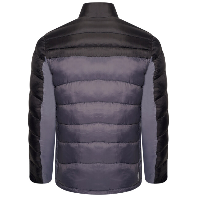 Dare2b Heren precipice geïsoleerde gewatteerde jas UTRG6499_blackebonygrey large