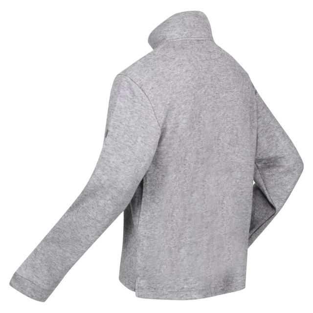 Regatta Heren lanchester marl quarter zip fleece top UTRG8298_stormgrey large