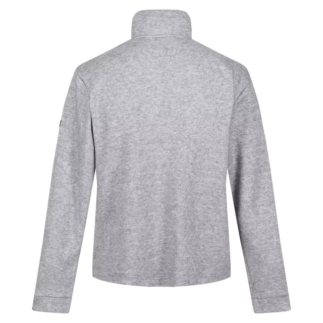 Regatta Heren lanchester marl quarter zip fleece top UTRG8298_stormgrey large