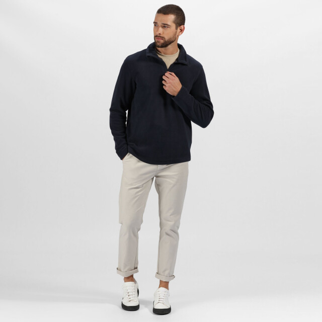 Regatta Heren eerlijk gemaakt gerecycleerde half rits fleece UTRG5937_navy large