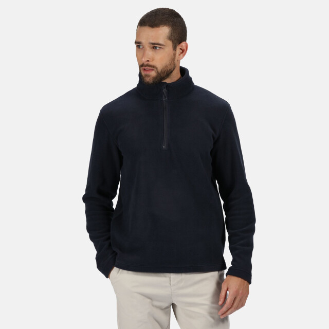 Regatta Heren eerlijk gemaakt gerecycleerde half rits fleece UTRG5937_navy large