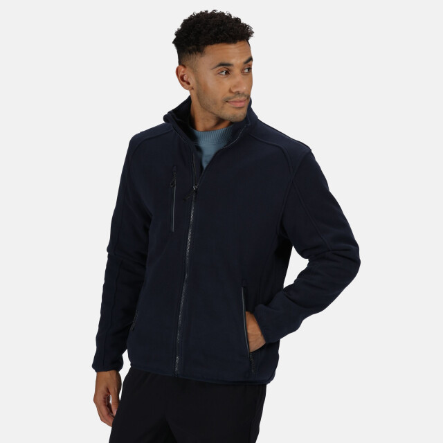 Regatta Heren omicron iii waterbestendig fleece vest UTRG3559_navy large