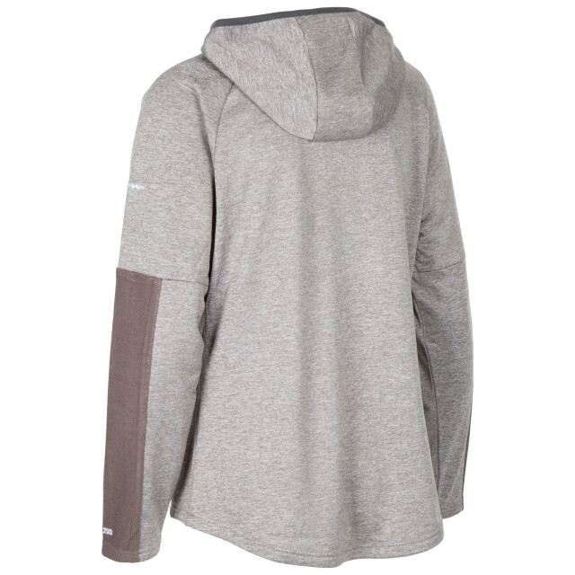 Trespass Dames trullo melange at200 fleecejack UTTP5953_greymarl large