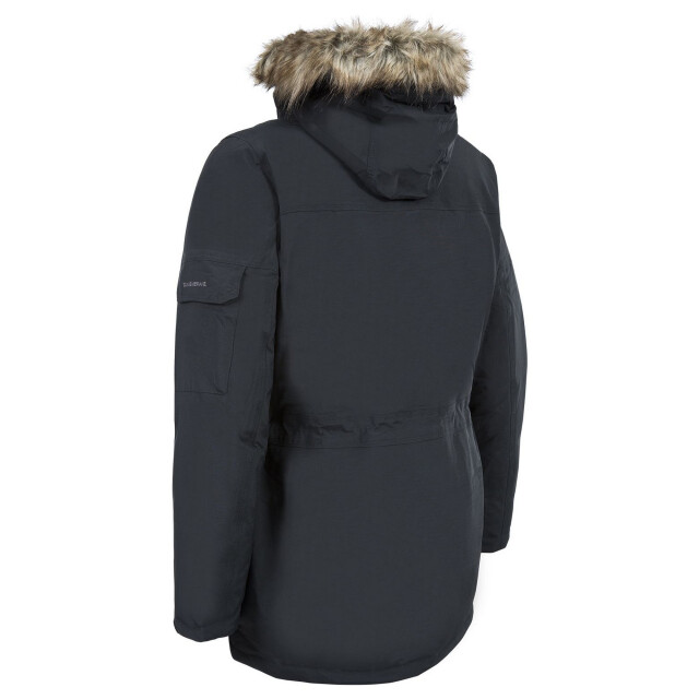 Trespass Heren highland waterbestendige parka jas UTTP1304_black large