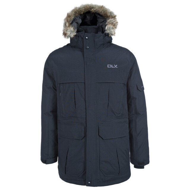 Trespass Heren highland waterbestendige parka jas UTTP1304_black large
