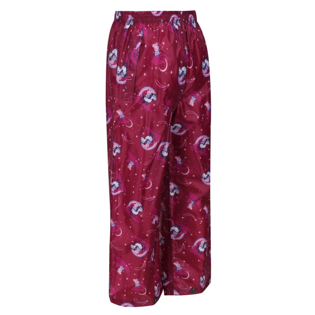 Regatta Kinder/kinder wonder peppa pig waterdichte overbroek UTRG6533_raspberryradiance large