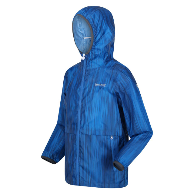 Regatta Bagley gradient packaway waterdichte jas voor kinderen/kinderen UTRG7300_imperialblue large