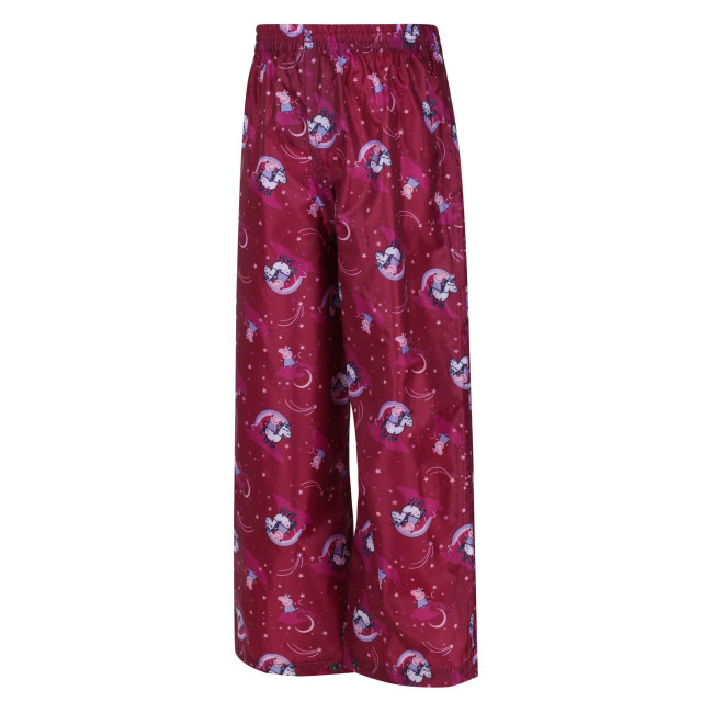 Regatta Kinder/kinder wonder peppa pig waterdichte overbroek UTRG6533_raspberryradiance large