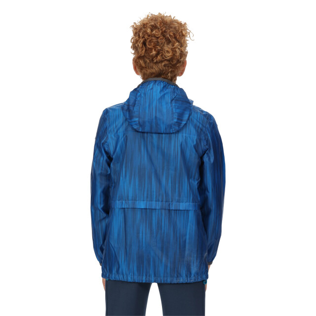 Regatta Bagley gradient packaway waterdichte jas voor kinderen/kinderen UTRG7300_imperialblue large