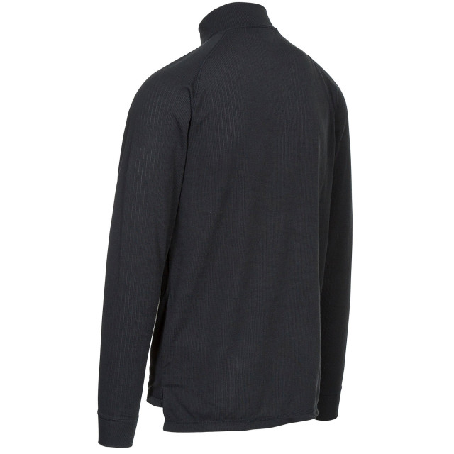 Trespass Volwassenen unisex wise360 quick dry base layer top UTTP3853_black large