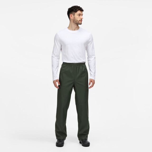 Regatta Heren stormflex ii waterdichte regenbroek UTRG6789_olive large