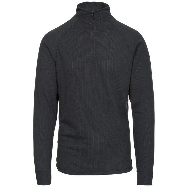 Trespass Volwassenen unisex wise360 quick dry base layer top UTTP3853_black large