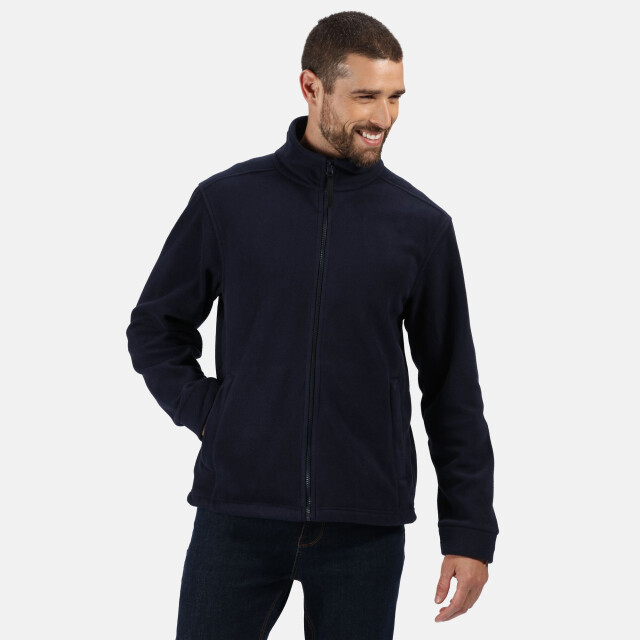Regatta Heren thor 350 full zip fleece vest UTRG1534_navy large