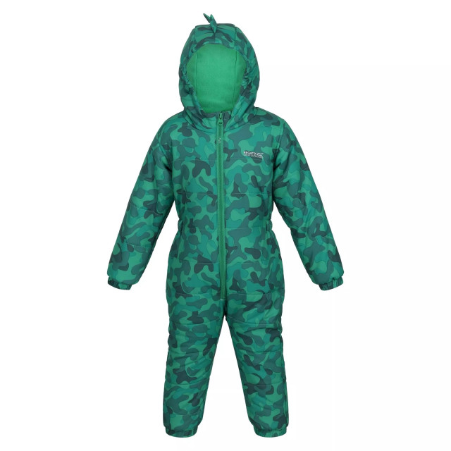 Regatta Kinder/kinderkleding penrose camo puddle suit UTRG8131_jellybeangreen large