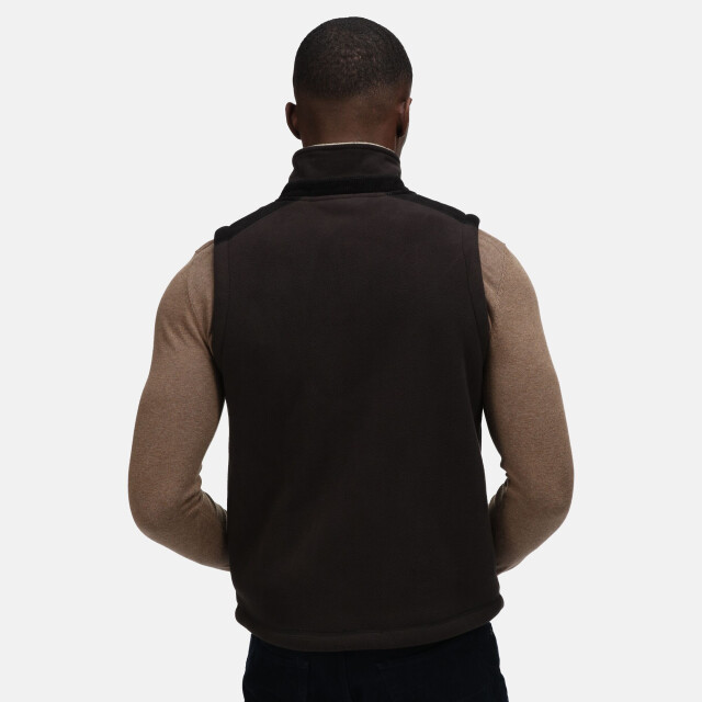 Regatta Heren faversham fleece body warmer UTRG6945_black large