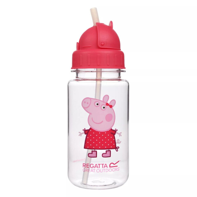 Regatta Kinder/kinderen logo peppa pig tritan waterfles UTRG7696_brightblush large
