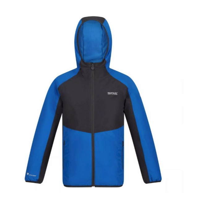 Regatta Volcanics vi waterdichte jas voor kinderen/kinderen UTRG7952_skydiverbluedarkgrey large