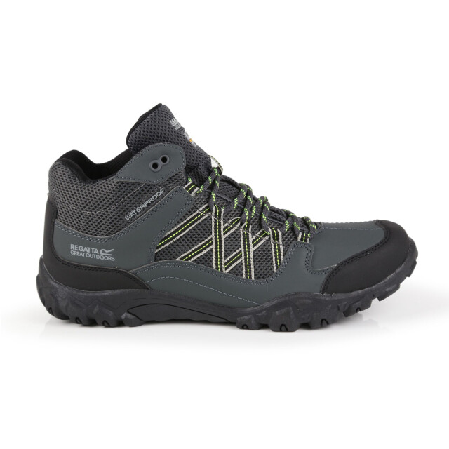 Regatta Herenkant midden waterdichte wandelschoenen UTRG4559_briarlimepunch large