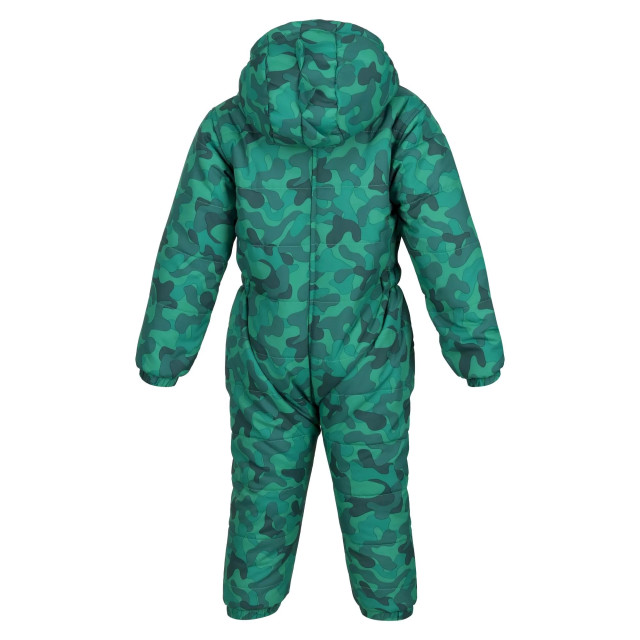 Regatta Kinder/kinderkleding penrose camo puddle suit UTRG8131_jellybeangreen large