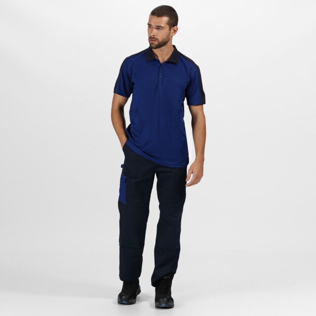 Regatta Herencontrast coolweave polo shirt UTRG3573_newroyalnavy large