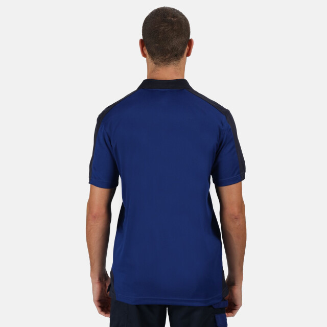 Regatta Herencontrast coolweave polo shirt UTRG3573_newroyalnavy large