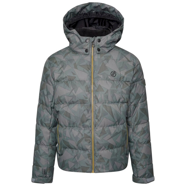 Dare2b Jongens all about geometrische ski jas UTRG8411_duckgreen large
