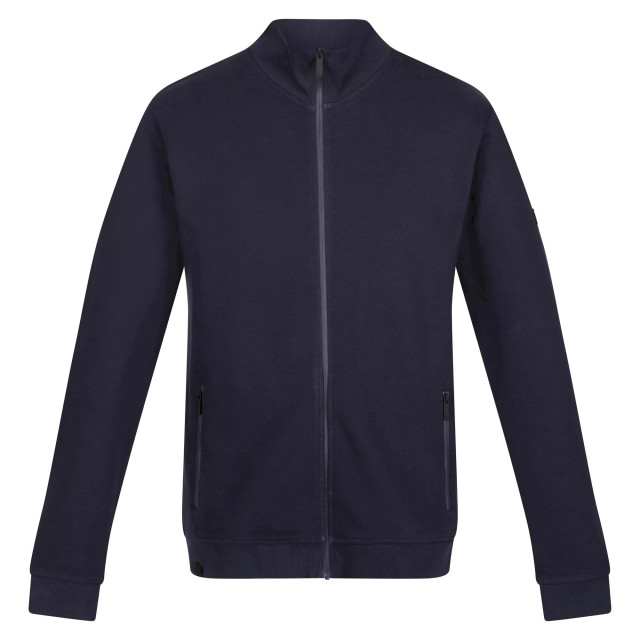 Regatta Heren felton sustainable full zip fleece jacket UTRG8470_navy large