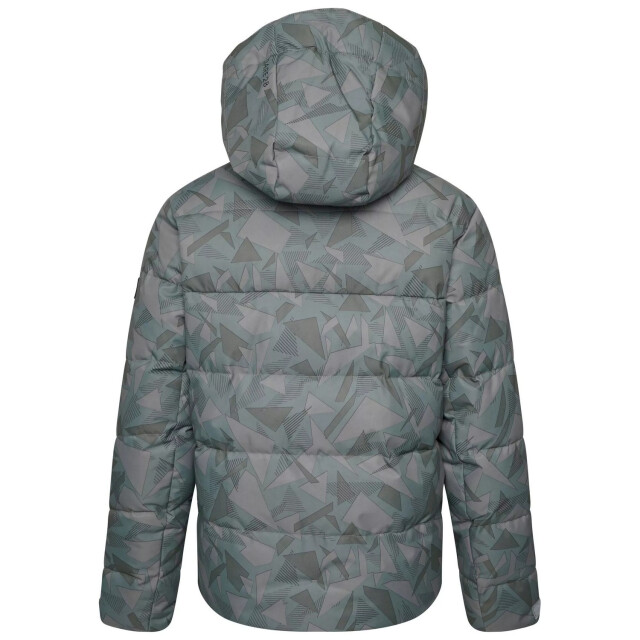 Dare2b Jongens all about geometrische ski jas UTRG8411_duckgreen large