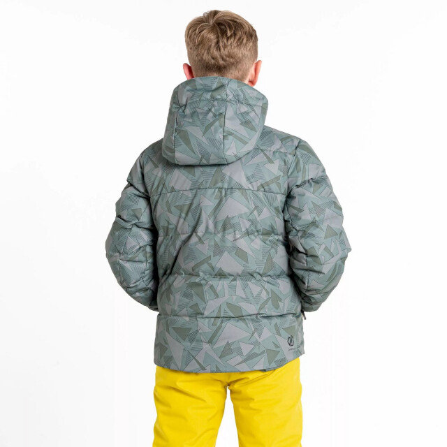 Dare2b Jongens all about geometrische ski jas UTRG8411_duckgreen large