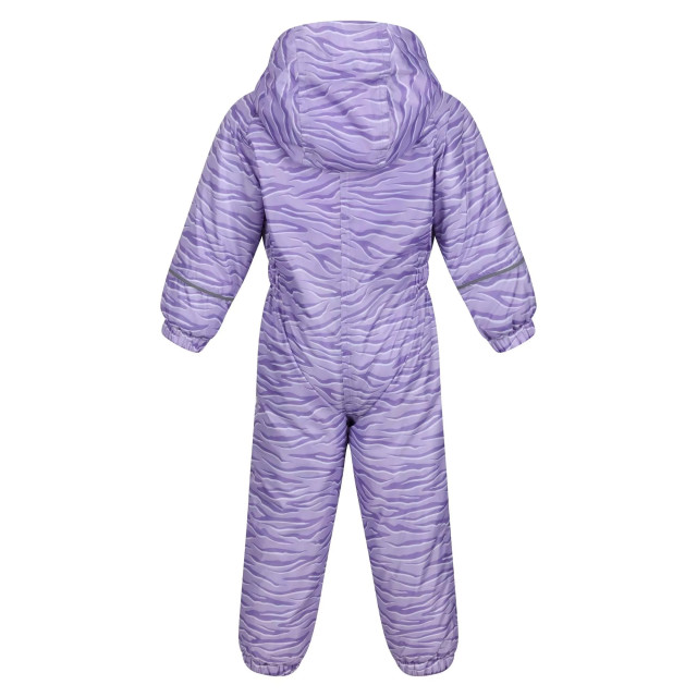 Regatta Kinder/kinder splat ii zebra print waterdicht puddle suit UTRG8121_pansy large