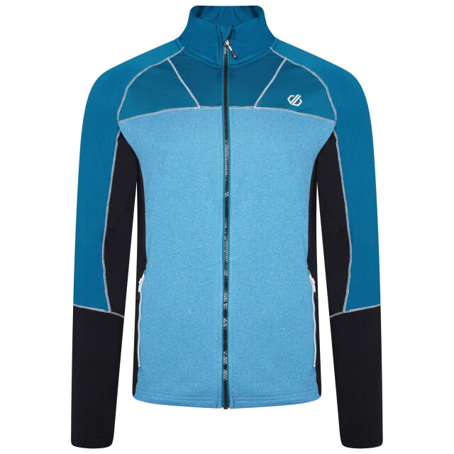 Dare2b Heren reformed ii core stretch gerecycleerd fleece jas UTRG7313_fjordbluegulfstream large
