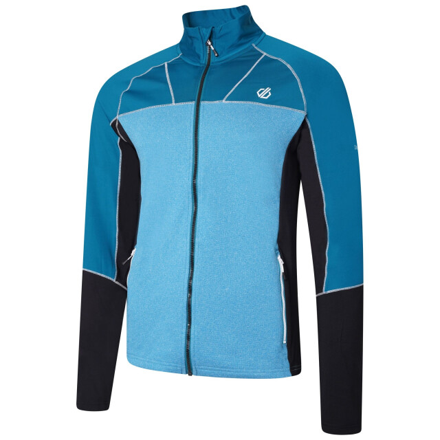 Dare2b Heren reformed ii core stretch gerecycleerd fleece jas UTRG7313_fjordbluegulfstream large