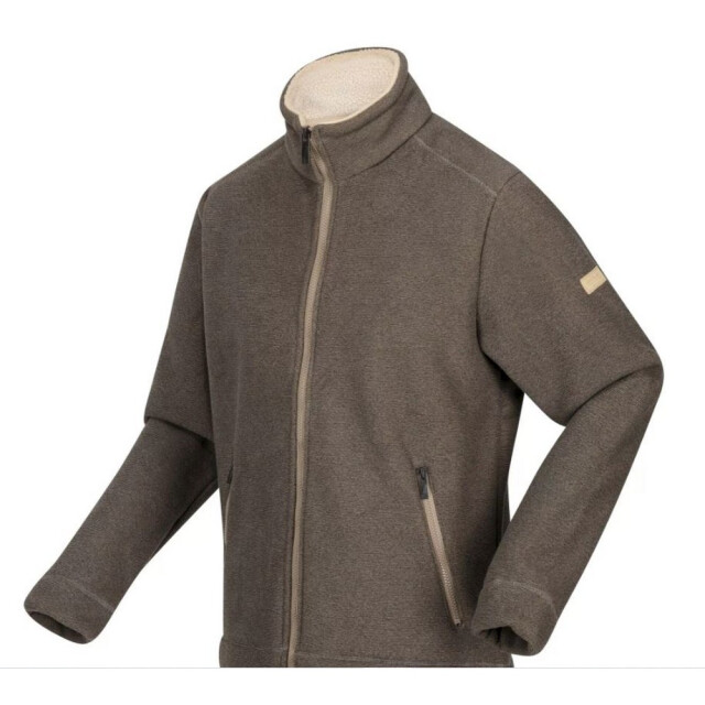 Regatta Heren garrian ii full zip fleece jacket UTRG8098_goldsand large