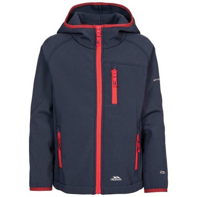 Trespass Kinderen/kinderen kian softshell jacket UTTP4606_navy large