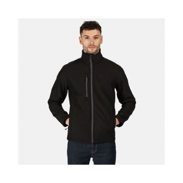 Regatta Heren eerlijkheid gemaakt van gerecycled softshell-jasje UTRG5117_black large
