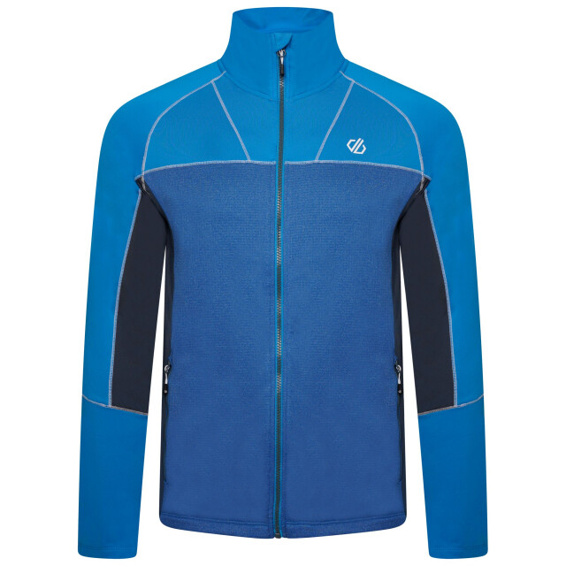 Dare2b Heren reformed ii core stretch gerecycleerd fleece jas UTRG7313_tetonbluesnorkelblue large