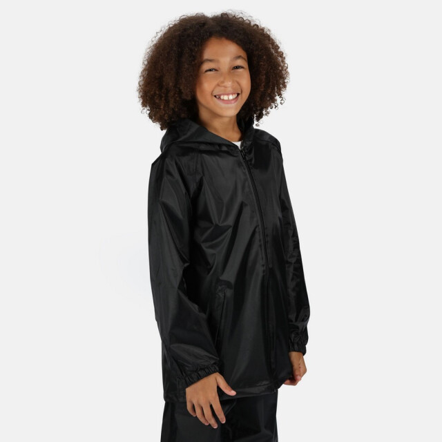 Regatta Kinderen/kinderen pro stormbreak waterdicht jasje UTRG3178_black large