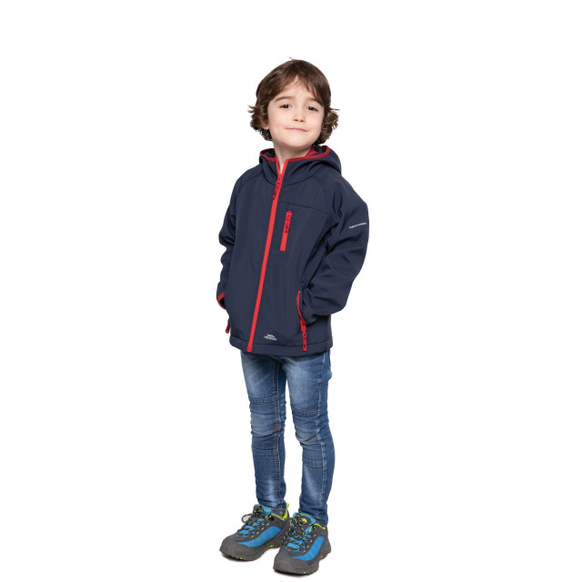 Trespass Kinderen/kinderen kian softshell jacket UTTP4606_navy large