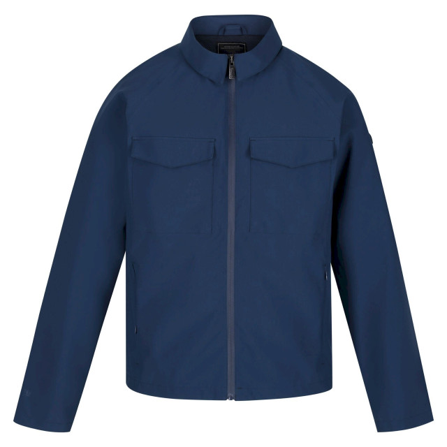 Regatta Heren walken waterdichte jas UTRG7432_darkdenim large