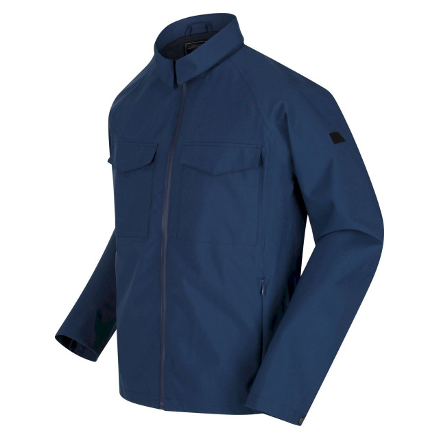 Regatta Heren walken waterdichte jas UTRG7432_darkdenim large