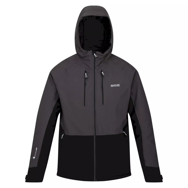 Regatta Heren highton iii stretch gewatteerde jas UTRG8127_darkgreyblack large