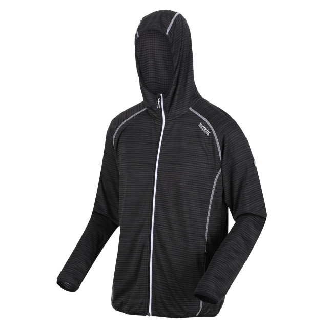 Regatta Heren yonder full zip hoodie UTRG7287_black large