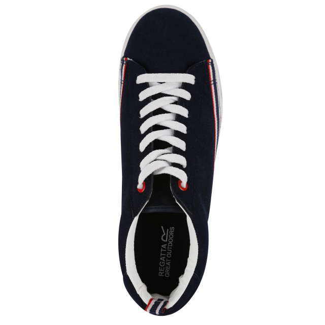 Regatta Geweldige buitenshuis herenstrepen casual trainers UTRG4732_navy large