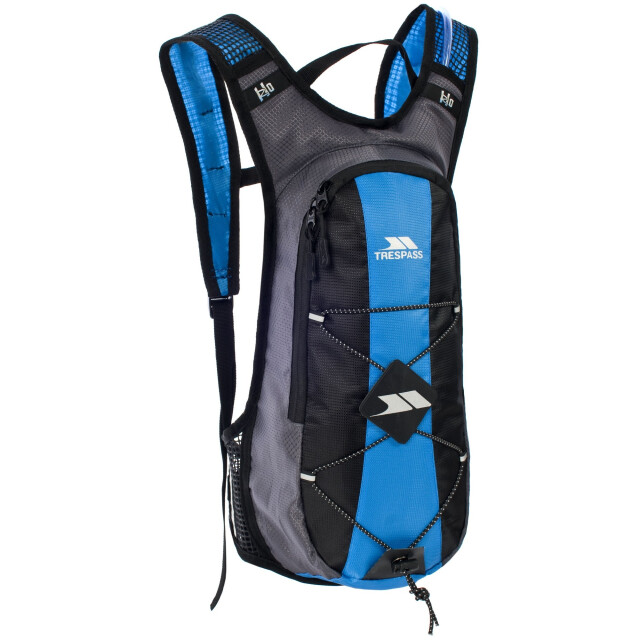 Trespass Spiegelhygiëne rugzak/rugzak (15 liter) met waterreservoir (2 liter) UTTP367_cobalt large