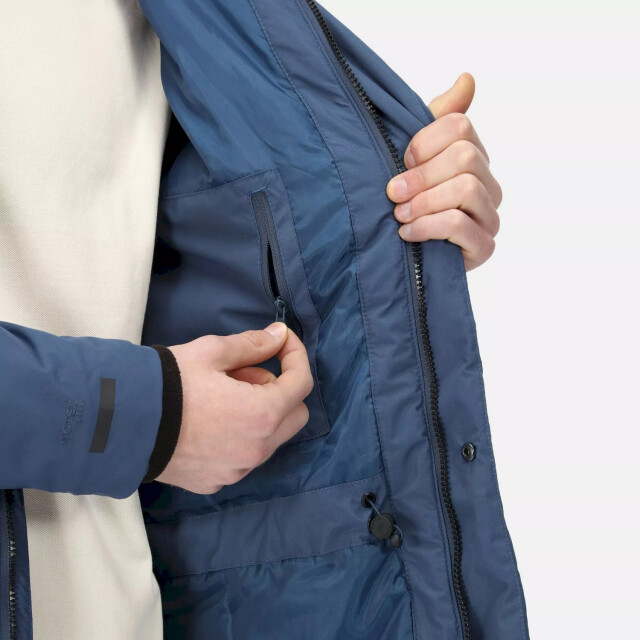 Regatta Heren tavaris waterdichte jas UTRG8416_darkdenim large